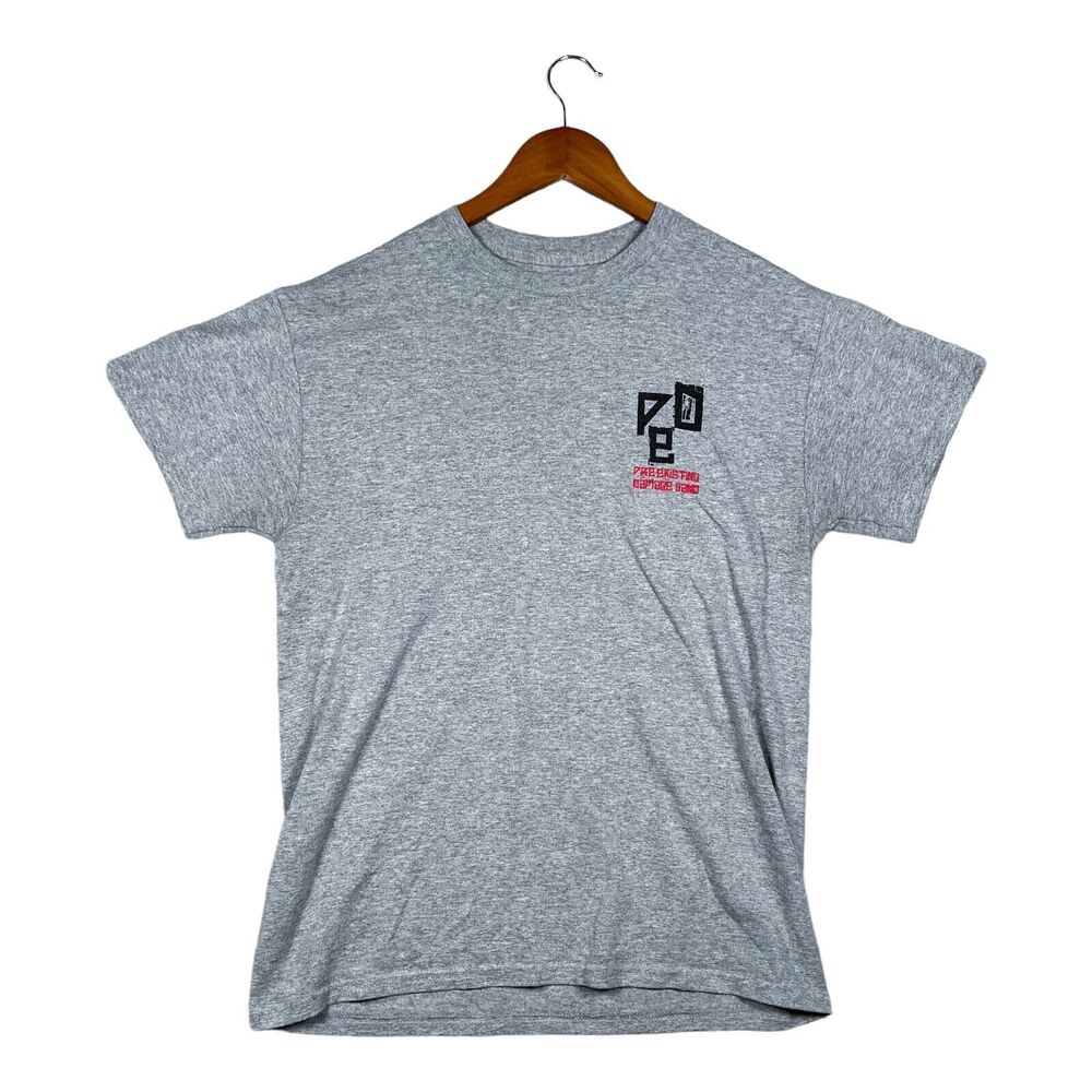 Men's Pre Existing Damage Inherent Vice Tour 2019 Chicago Tour Gray Shirt sz M